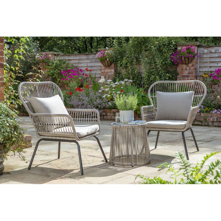 Wayfair wicker shop furniture set